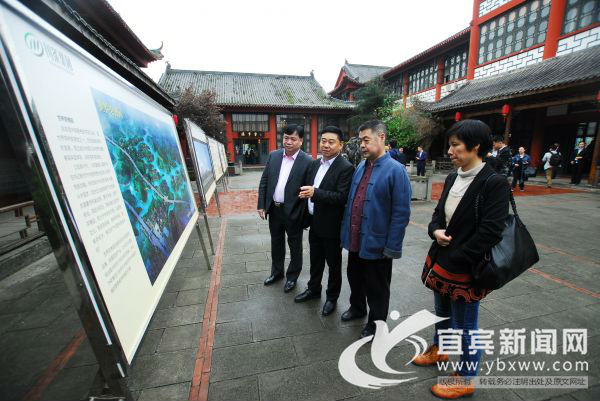 茶业界代表听取川茶集团发展规划情况介绍。（资料图）